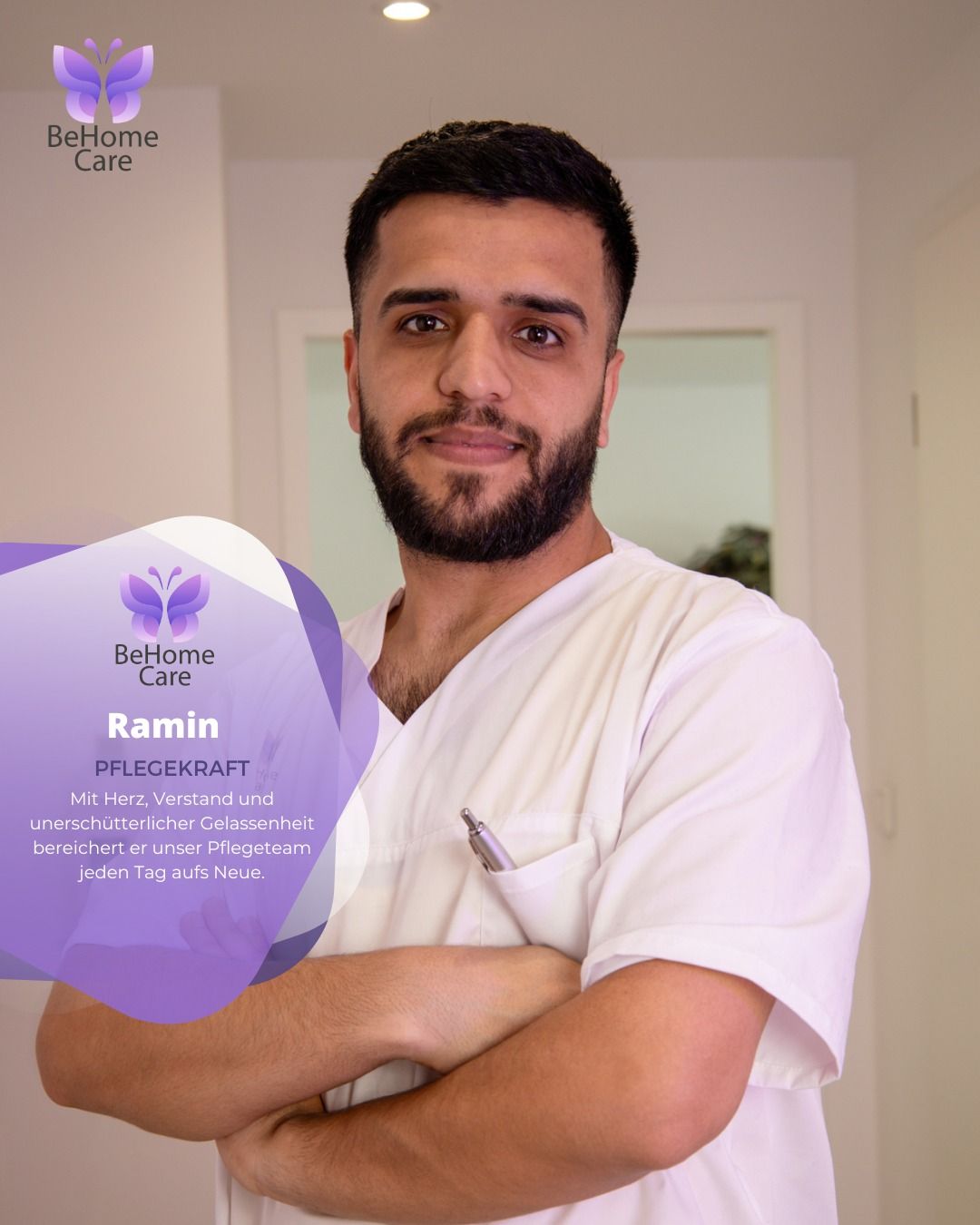 BeHome Care Pflegekraft Ramin