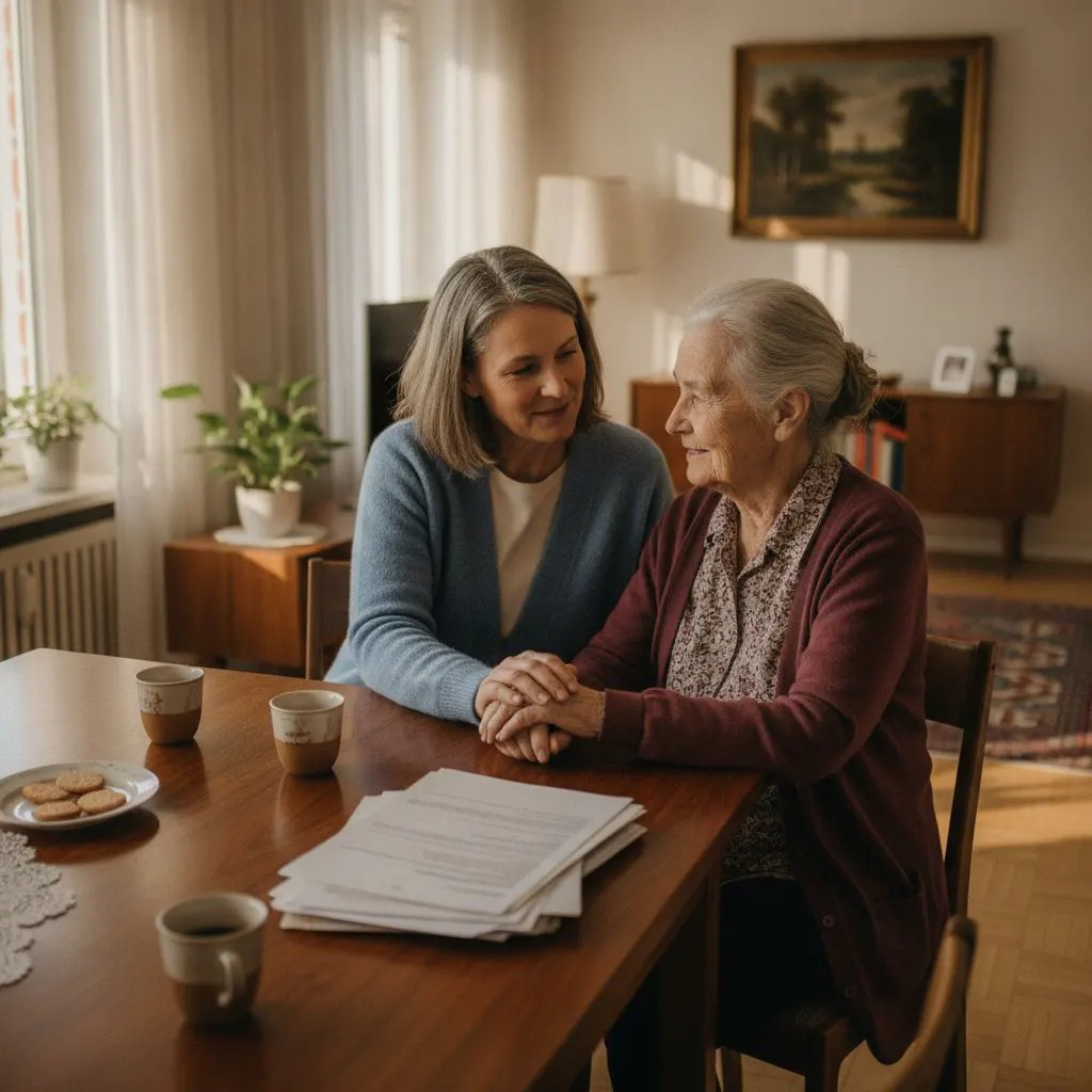 Plötzlich Pflegeperson: Die ersten Wochen mit einem pflegebedürftigen Angehörigen