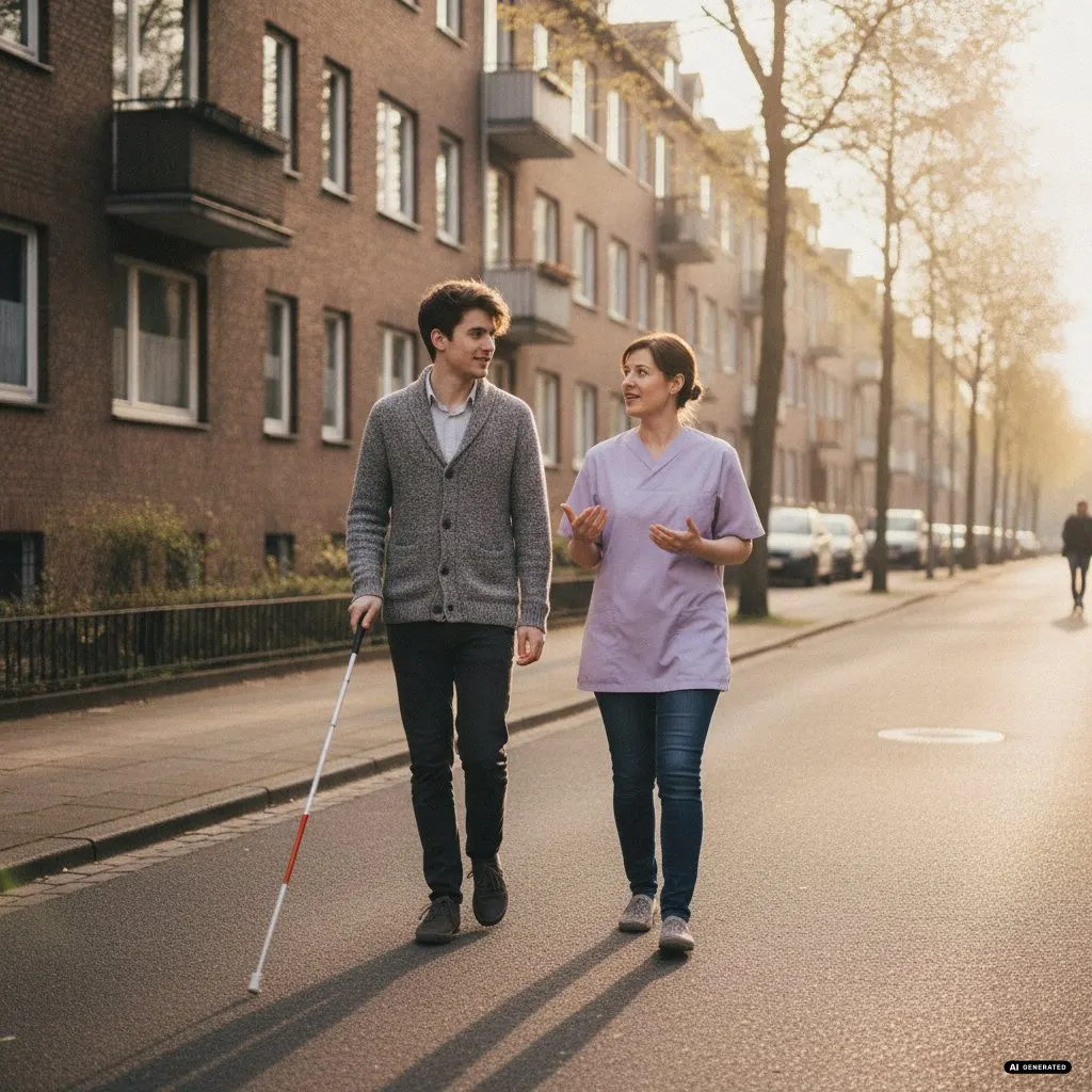 Blindheit und Sehbehinderung: Assistenz, Blindengeld, Hilfsmittel